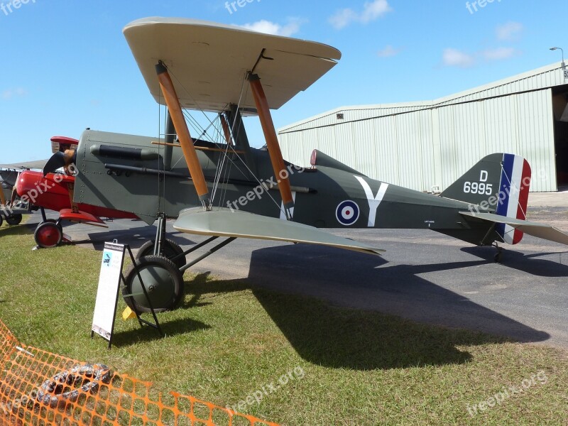 Airplane Vintage Replica British Se5