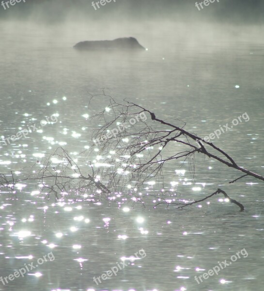 Sunlight Reflection W Wave Water