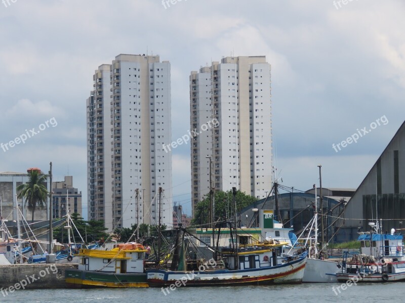 Santos Channel Estuario Free Photos