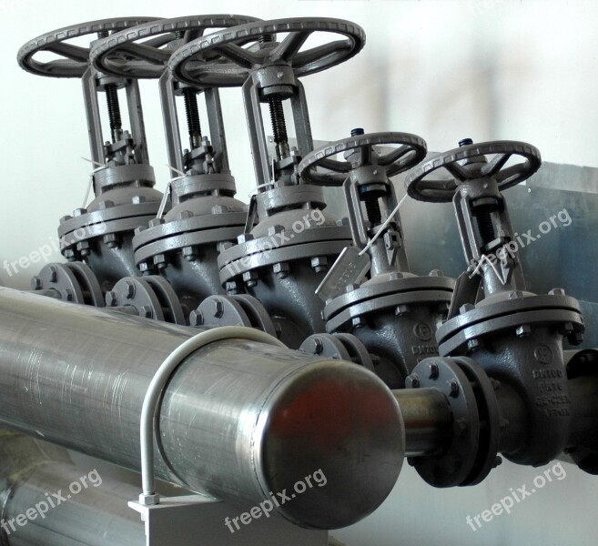 Industry Pipe Steel Fittings Free Photos