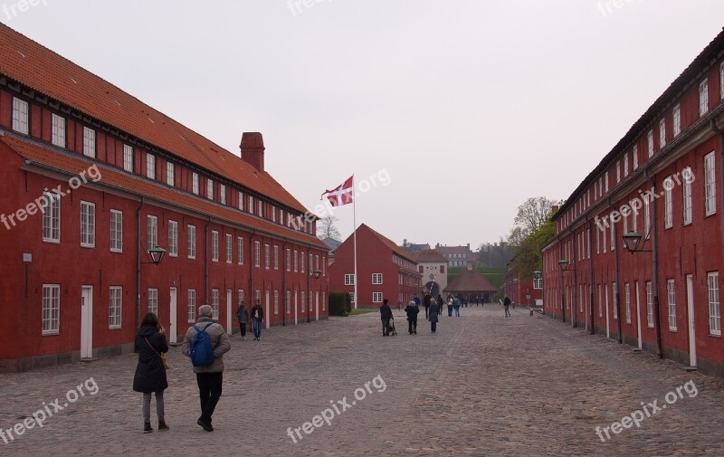 The Citadel Citadel Red Buildings Military