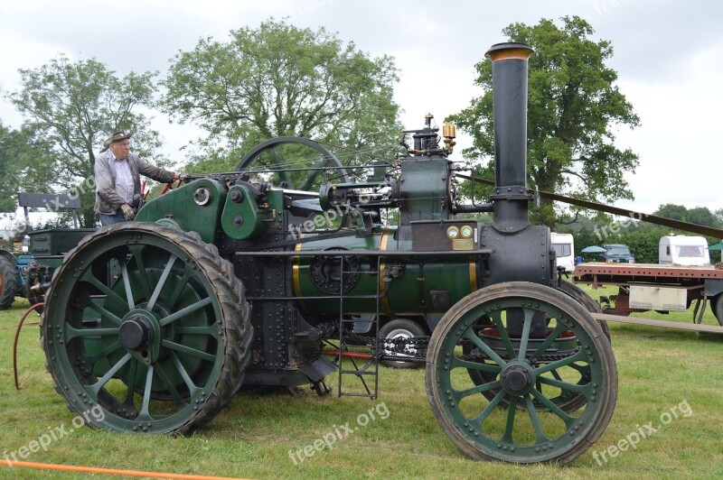 Steam Engine Traction Engine Free Photos