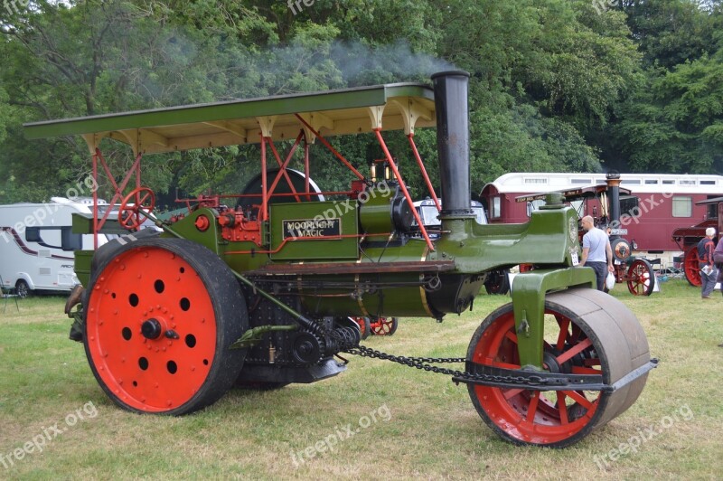 Steam Engine Traction Engine Free Photos