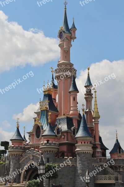 Disneyland Paris Disney Disneyland Castle Holiday