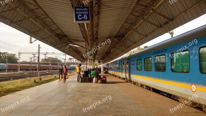 Agra Agra Cantt Train Station India Free Photos