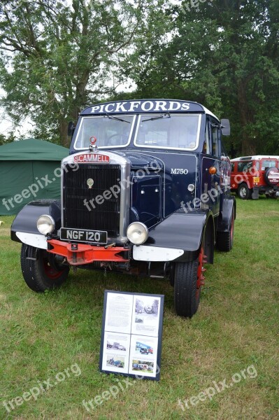 Steam Engine Traction Engine Truck Free Photos