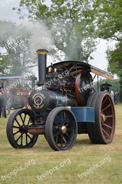 Steam Engine Traction Engine Free Photos