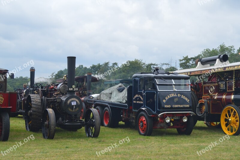 Steam Engine Traction Engine Free Photos