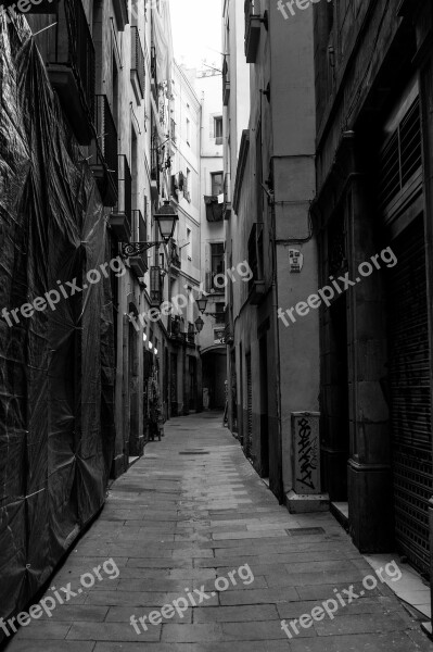 Streets Bilbao Euskadi Vanishing Point Lines