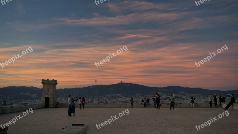 Montjuic Montjuic Hill Hill Free Photos