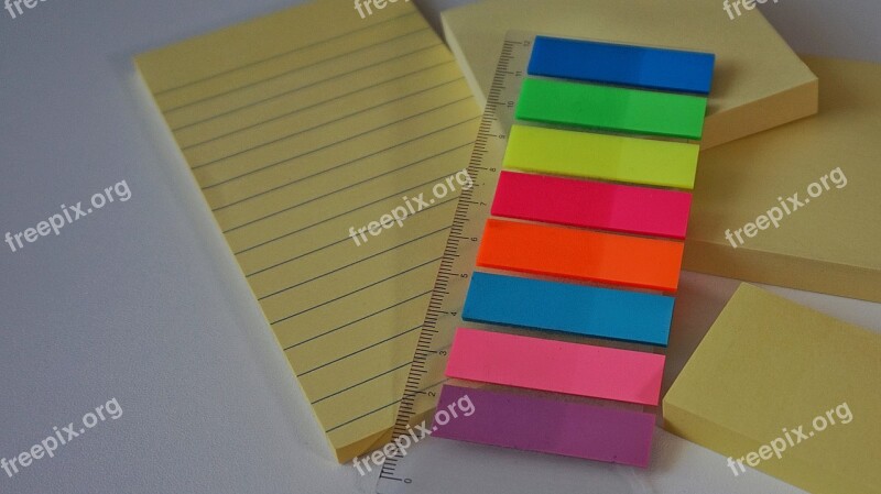 Postit Sticky Notes Adhesive Note Office Accessories Memo Pad