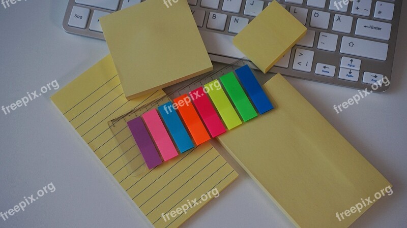 Postit Sticky Notes Adhesive Note Office Accessories Memo Pad