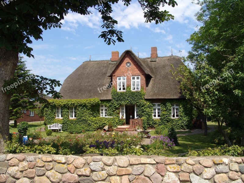 Friesenhaus House Northern Germany Village Friesland