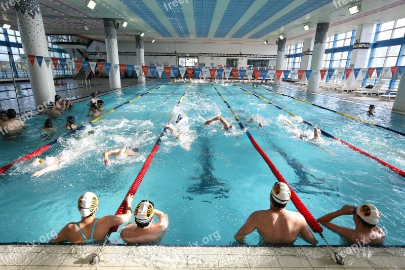 Swimming Pool Indoor Pool Exercise Life Physical Education