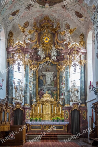 Cham St Jacob Church Altar Catholic