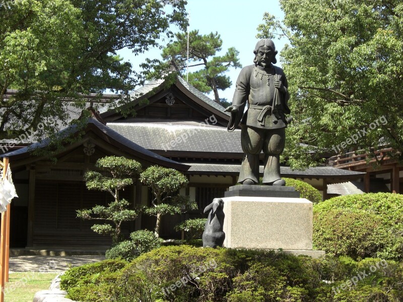 Izumo Shinto Shrine Bronze Statue Free Photos