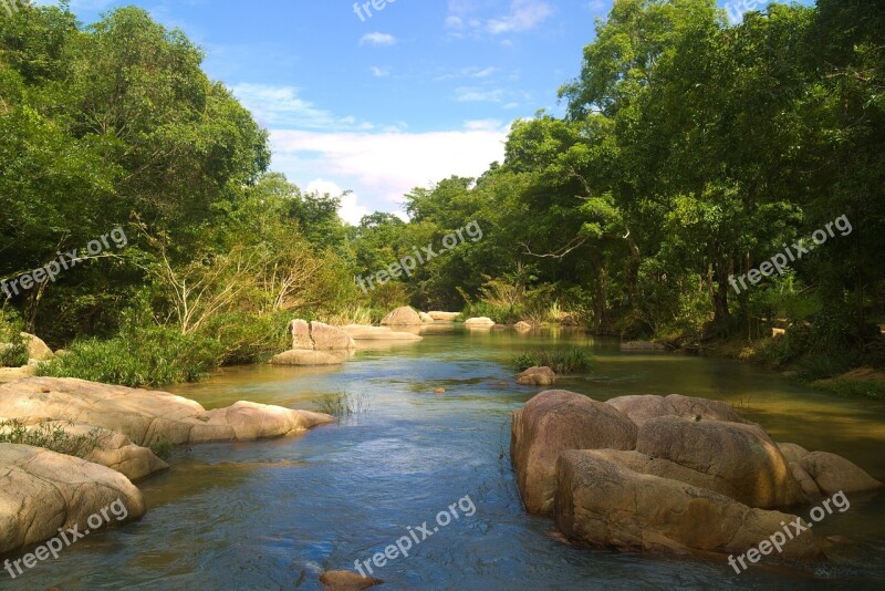 River Flow Nature River Landscape Water