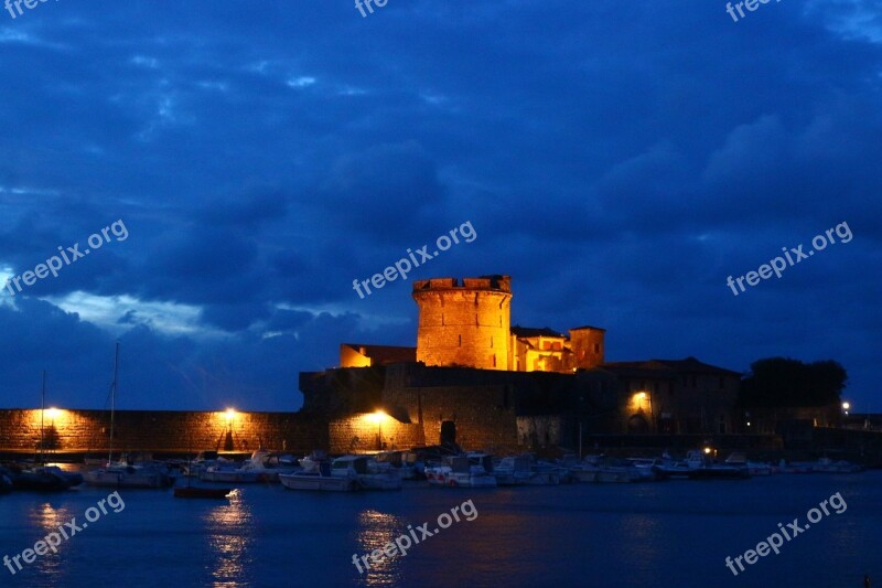 Twilight France Port Sky Nature