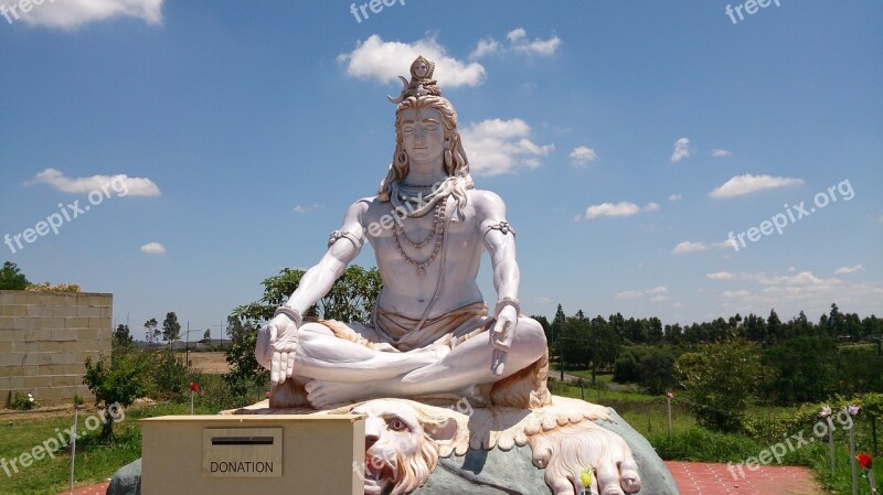 Shiva A Lord Statue Free Photos