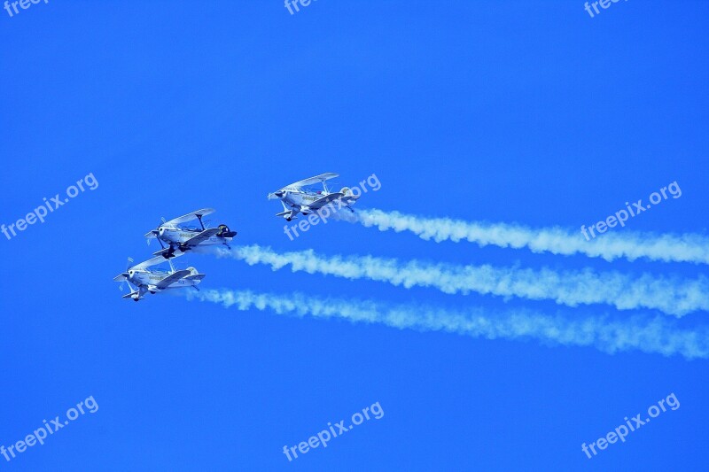 Pitts Special Team Aircraft Aerobatic Display