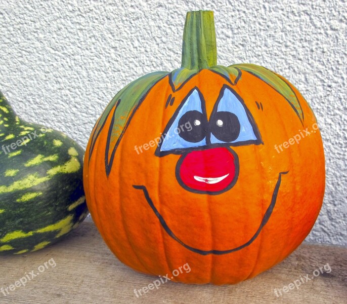 Pumpkin Gourd Halloween Autumn Decoration Autumn