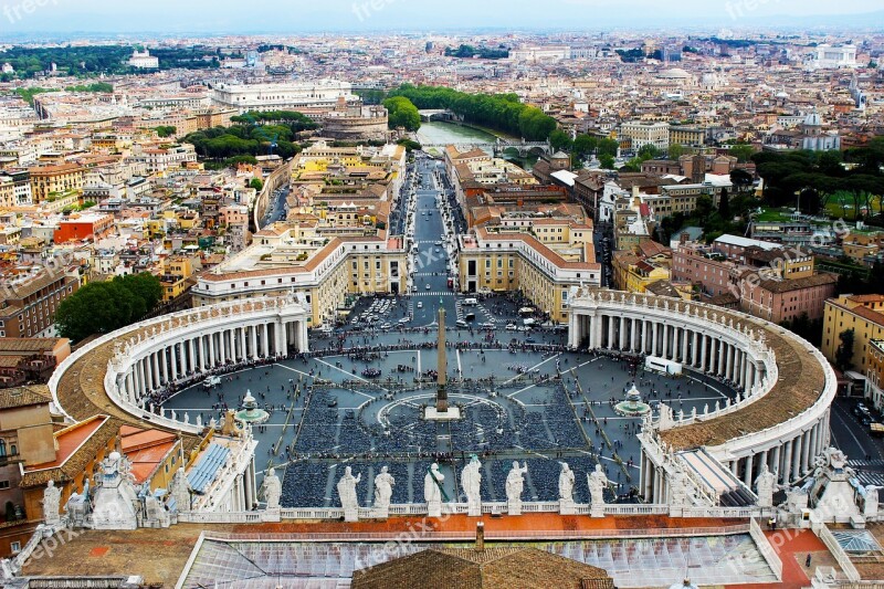 Rome Vatican Piazza Square Basilica