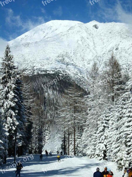 Mountains Snow Efi Landscape Mountain