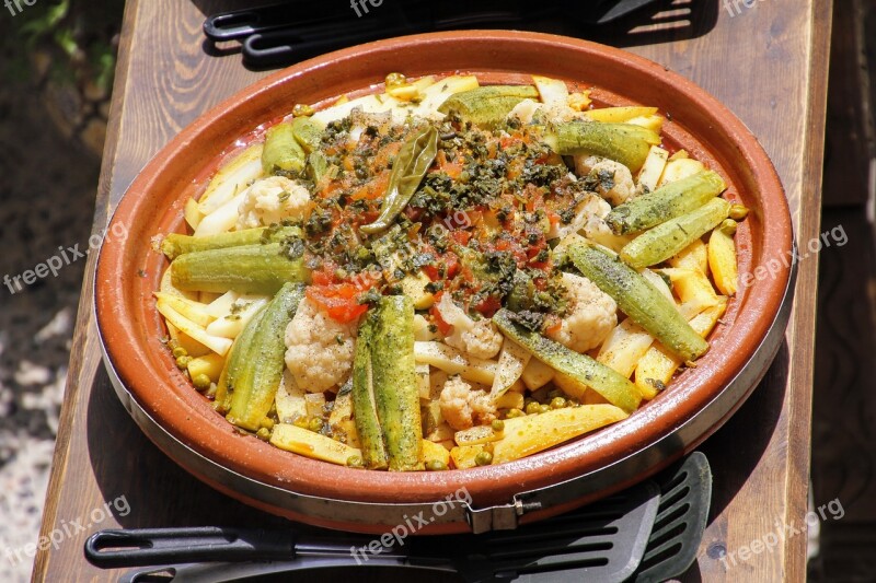 Tajine Eat Casserole Moroccan Morocco