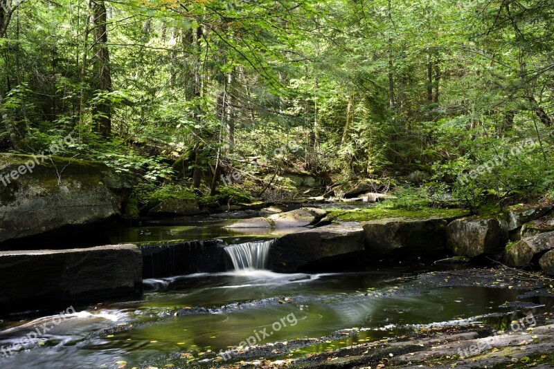 Landscape Fast Water Creek Free Photos