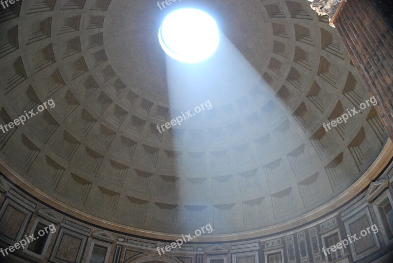 Pantheon Dome Rome History No Cracks In This Cement