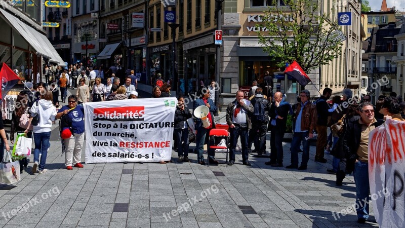 Show Me Greece Demonstration Lausanne Rally