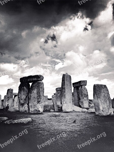 Stonehenge Place Of Worship Historically United Kingdom England