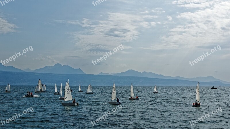 Sail Boat Dinghy Water Sailing Boat