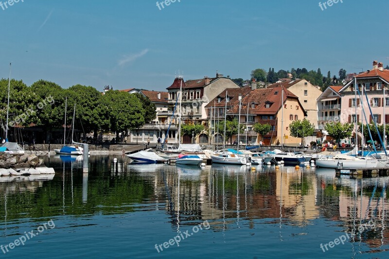 Port Lutry Vaud Lausanne Switzerland