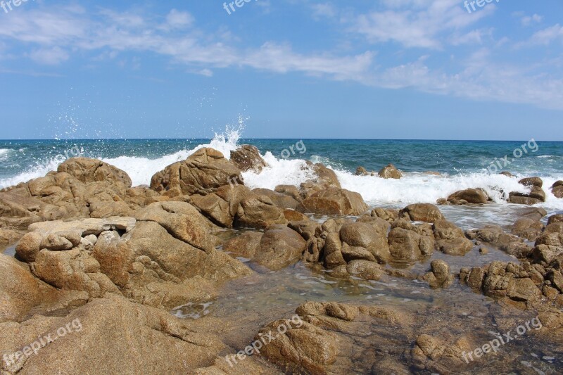 Sardinia East Coast Mediterranean Turquoise Rock