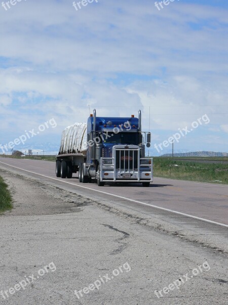 Truck Transport American Truck Free Photos