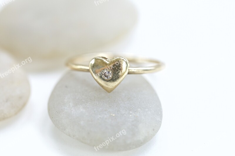 Love Bridal Wedding Ring Sweetheart