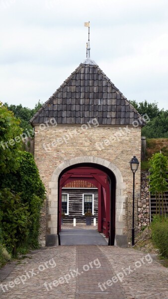 Bourtange Fortress Building Façades Open Air Museum