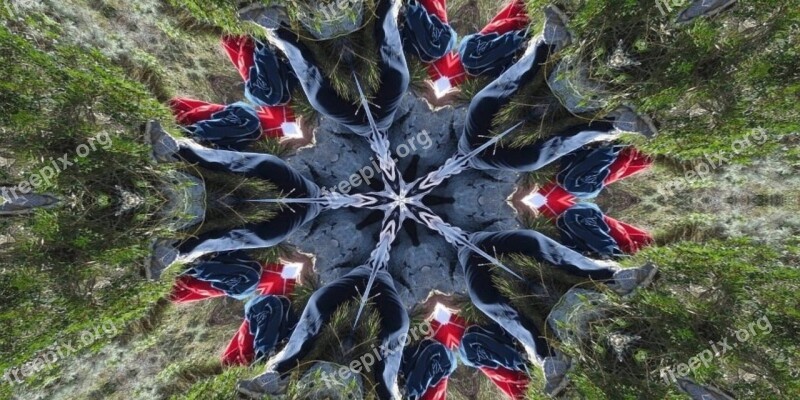 Symmetry Kaleidoscope Shades Free Photos