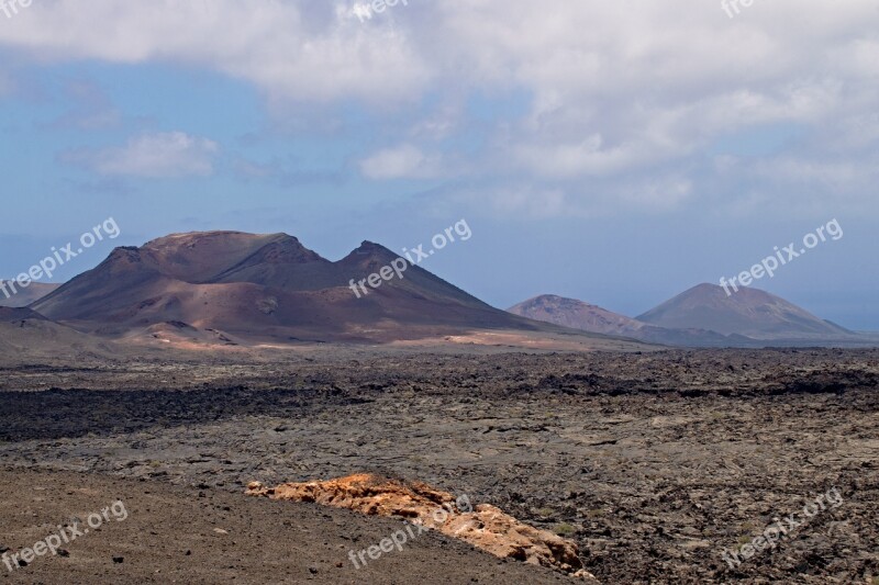 Timanfaya National Park Lanzarote Canary Islands Spain