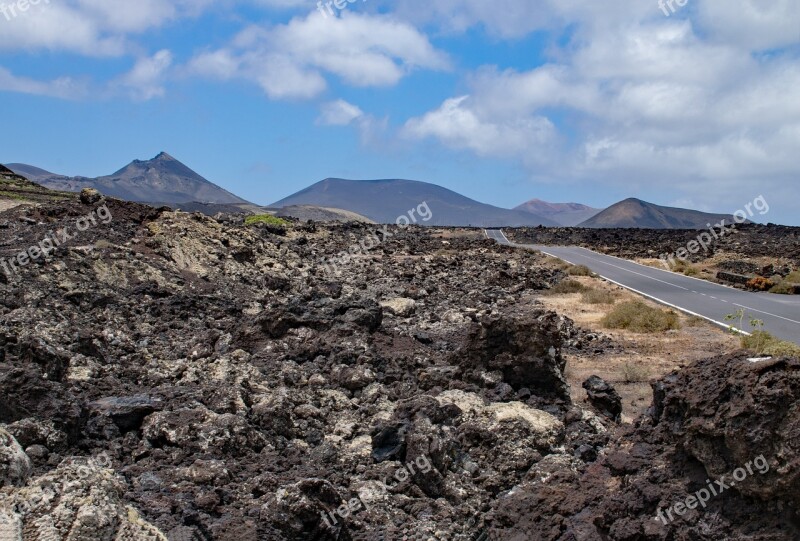 Timanfaya National Park Lanzarote Canary Islands Spain