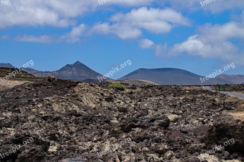 Timanfaya National Park Lanzarote Canary Islands Spain