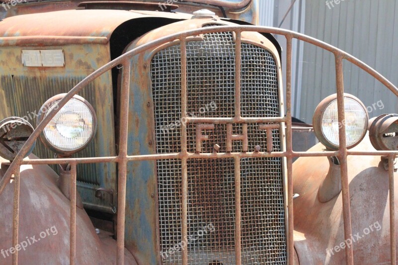 Antique Truck Vintage Pickup Rusty