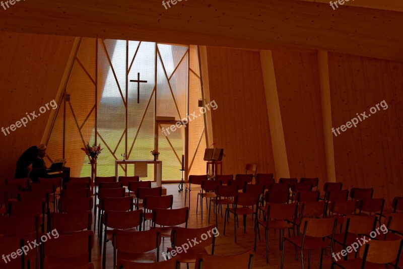 Chapelle Chapel Saint Loup Switzerland Architecture