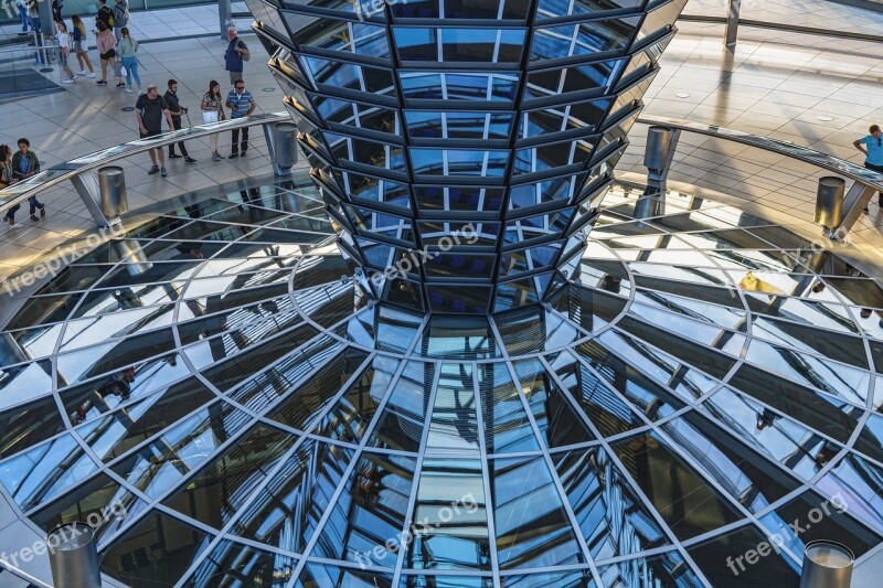 Berlin Bundestag Mirror Reichstag Building