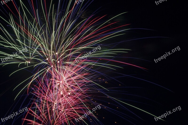 Fireworks Fourth July Canada Day Independence