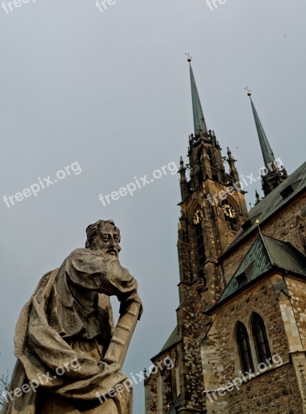 Brno Czech Republic In Moravia Czech Historically Historic Center