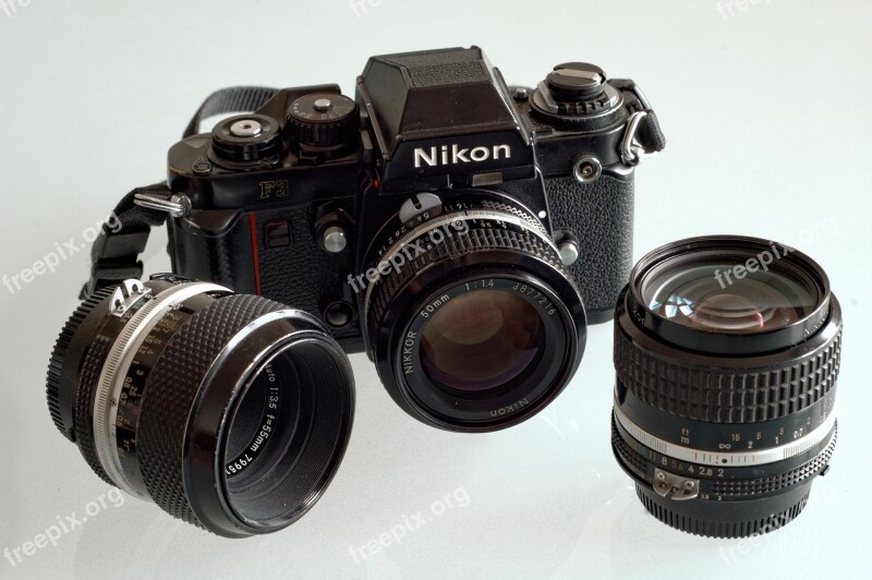 Nikon F3 Analog Film Camera