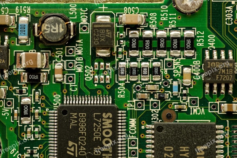 Electronics Component Macro Board Electrical Engineering