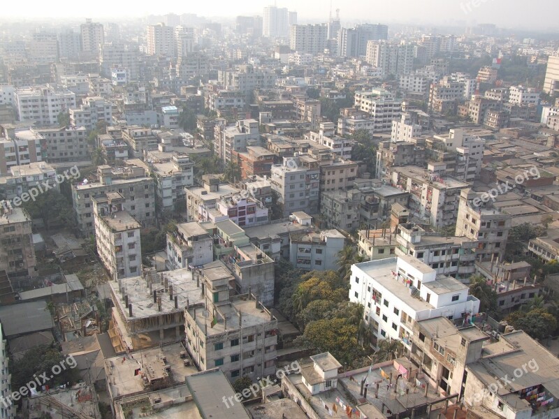 Dhaka City Building City Bangladesh Dhaka